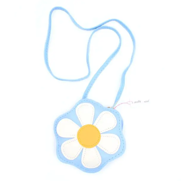 thumbnail image 2 of Potted Daisy Flower Plush Crossbody Bag - Cute Stuffed Animal Shoulder Purse For Kids & Adults (10.7") 2 of 10