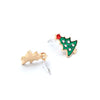 Christmas Tree Diamante Earrings  (12)
