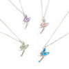 Coloured Crystal Fairy Necklace (12)