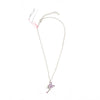 Coloured Crystal Fairy Necklace (12)