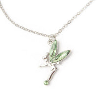 Coloured Crystal Fairy Necklace (12)