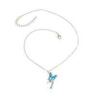 Coloured Crystal Fairy Necklace (12)
