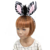 Zebra Ear Head Band & Tail Set (6)