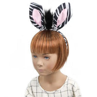 Zebra Ear Head Band & Tail Set (6)