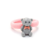 4pc Animal Motif Jersey Hair Elastics (12)