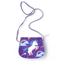 Unicorn Print Shoulder Saddle Bag (6)