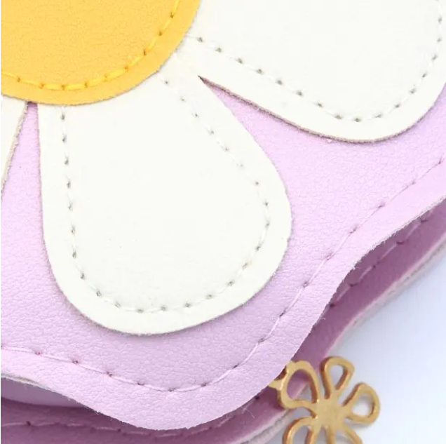 thumbnail image 2 of Potted Daisy Flower Plush Crossbody Bag - Cute Stuffed Animal Shoulder Purse For Kids & Adults (10.7") 2 of 10