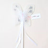 White Butterfly Ribbon Wand (12)