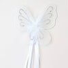 White Butterfly Ribbon Wand (12)