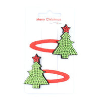 Christmas Diamante Hair Clips (12)