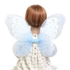 Assorted Colour Silver & Glitter Fairy Wings (6)