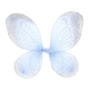 Assorted Colour Silver & Glitter Fairy Wings (6)