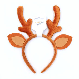 Christmas Baby Reindeer Antler Alice Band (12)