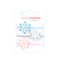 Christmas Snowflake Elastics Set (12)