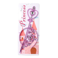 Pink Princess Wand & Tiara Set (12)