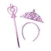 Pink Princess Wand & Tiara Set (12)