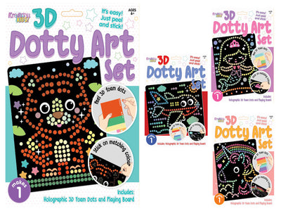 Kids 3D Dotty Art Set (24)