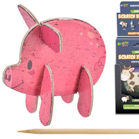 Glow in Dark Scratch Farm Animals (18)
