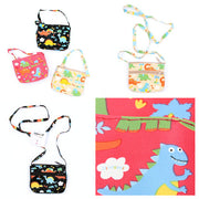 Dinosaur Print Purse with Shoulder Strap (12)