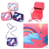 Unicorn Print Shoulder Saddle Bag (6)