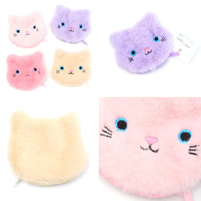 Fluffy Cat Face Purse (16)