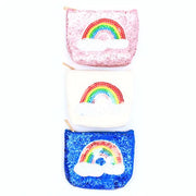 Glitter Zip Purse with Sequin Rainbow (12)