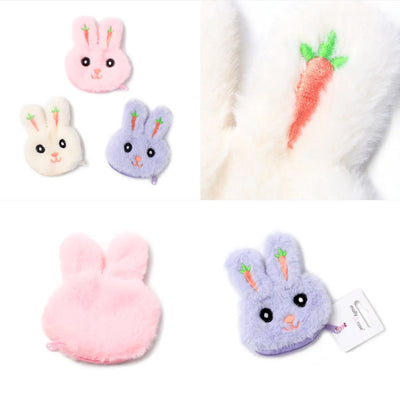 Fluffy Bunny Zipped Purse (12)