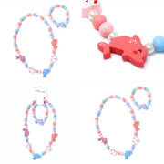 Wooden Dolphin Necklace & Bracelet Set (12)