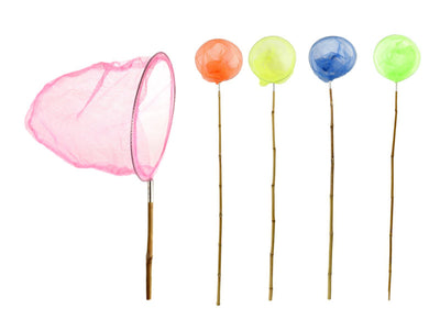 Bamboo Fishing & Butterfly Neon Nets (20)