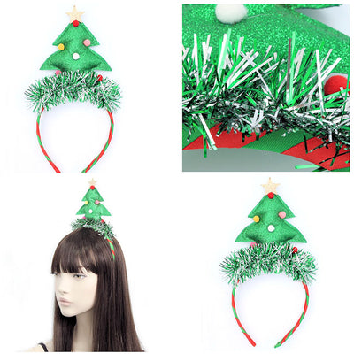 Christmas Tree and Tinsel Aliceband (12)