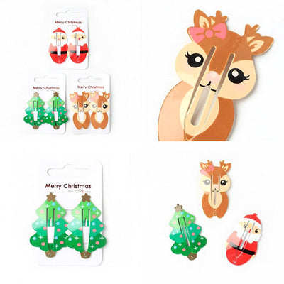 Christmas Character Hair Clips (12)