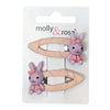 Bunny Rabbit Hair Slides (8)