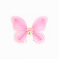 Small Pink Fairy Wings with Heart Detail (12)