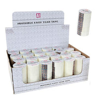 5 Pack of Mini Invisable 18mm Tape (24)