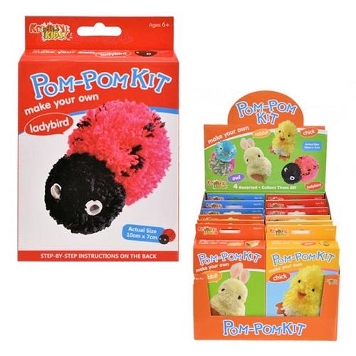 Pom-Pom Animal Making Kits (12)