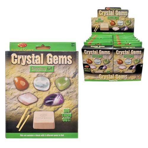 Crystal Gemstone Excavation Kit [world of science] (12)