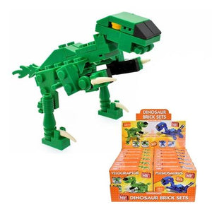 3 in 1 Dinosaur Brick Set (12)