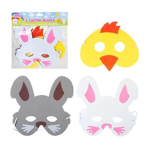 3pc Easter EVA Foam Mask Set (24)