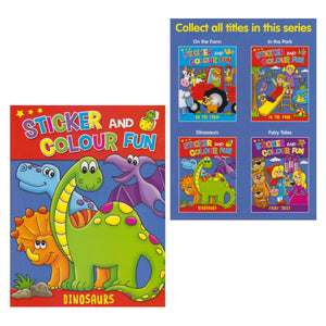 Sticker & Colour Fun Book (12)