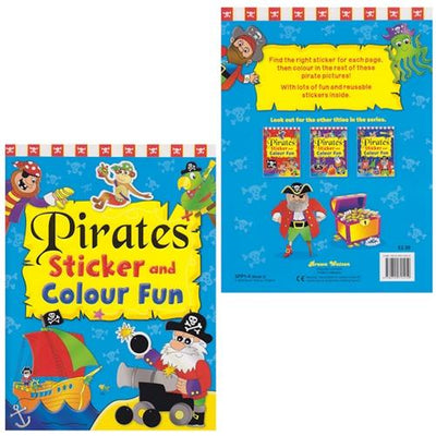 Pirate Sticker & Colour Fun (12)