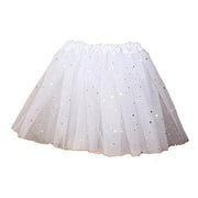 White Net TUTU with Silver Stars (6)