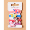 4pc Animal Motif Jersey Hair Elastics (12)
