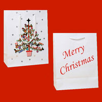 Merry Christmas Tree Gift Bag [Small] (12)