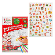 Christmas Elves Behavin Badly Colouring & Sticker Book (16)