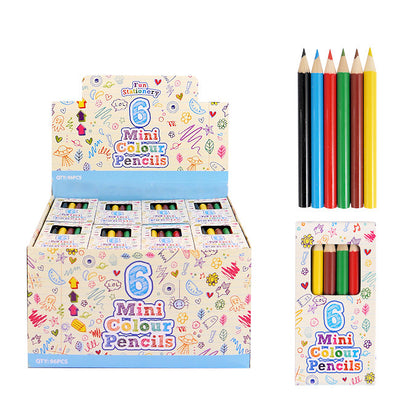 6pc Half Size Colouring Pencils (96)