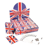 Plastic Coated Union Jack Playing Cards (12)