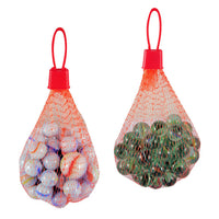 48+1pc Glass Marbles in a net bag (12)