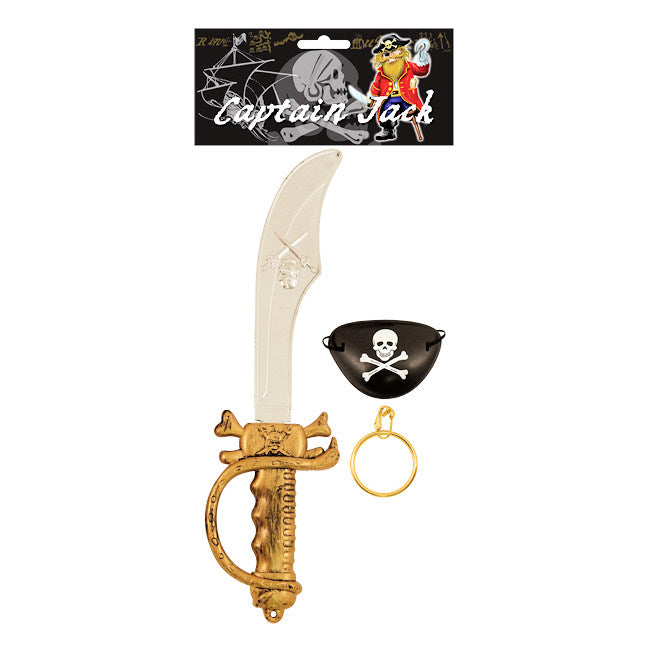 3pc Pirate Childrens Fancy Dress Set (12)