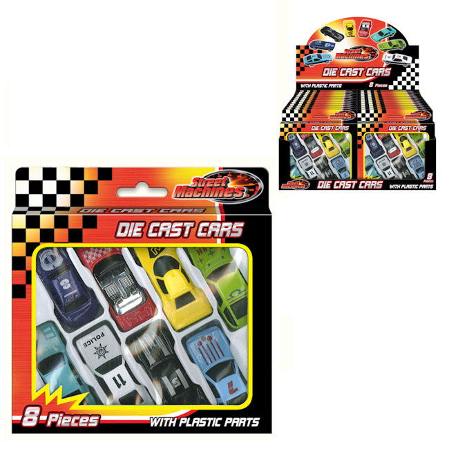 8pc Die-cast Car Set (24)