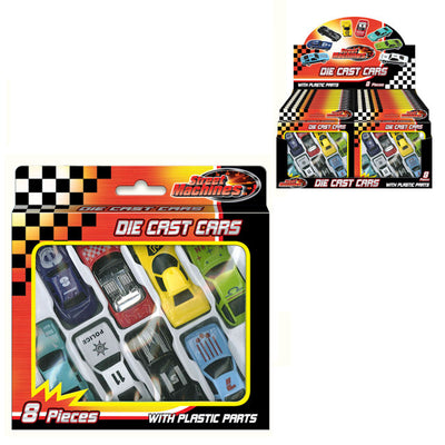 8pc Die-cast Car Set (24)